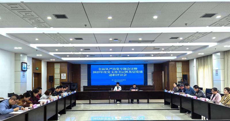 市文化和旅游局召开全面从严治党专题会议暨2025年度党支部书记抓基层党建述职评议会议