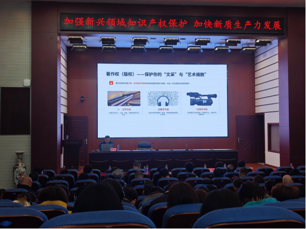市文化市场综合行政执法支队开展“版权保护+扫黄打非”进高校主题宣传活动